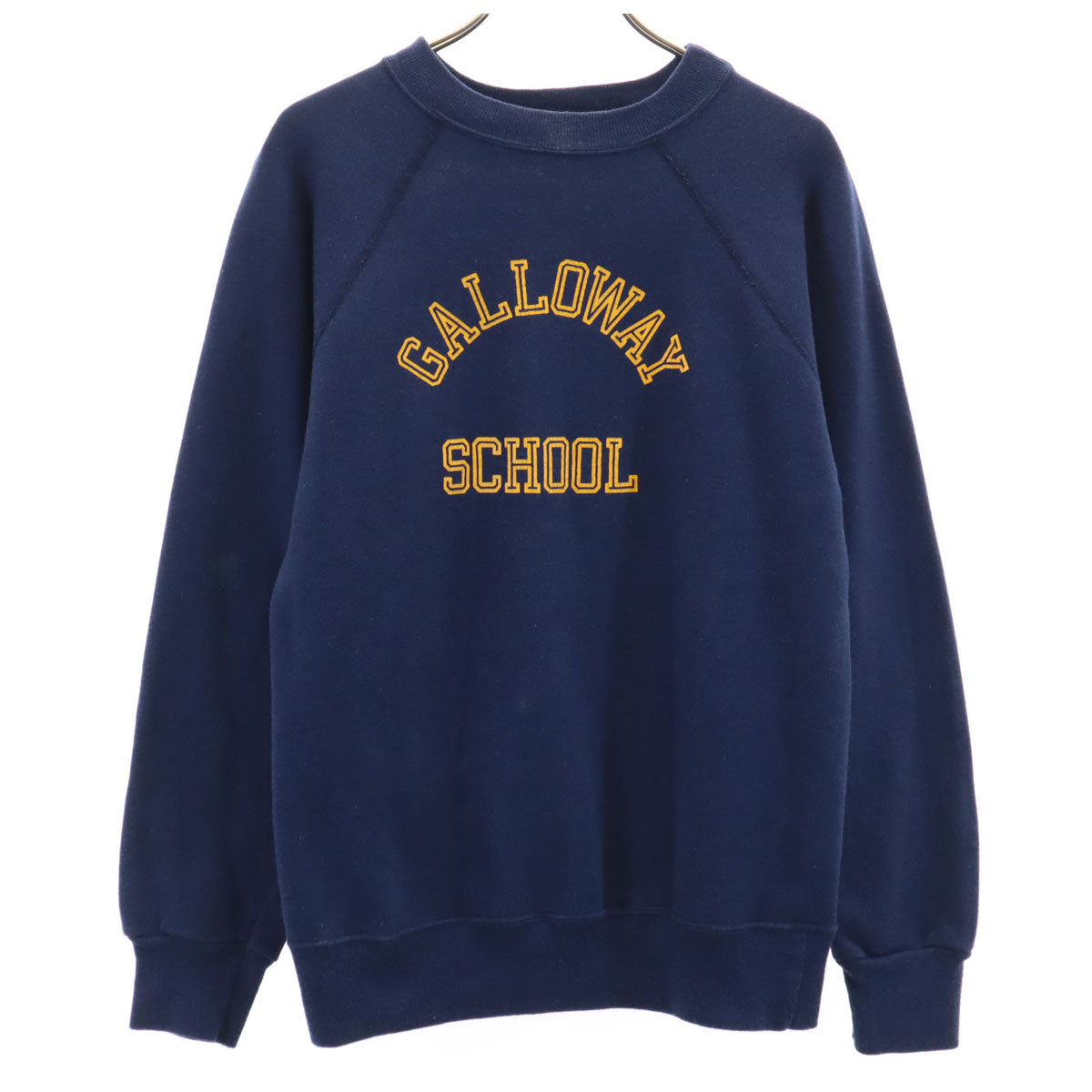 Champion チャンピオン 80s USA製 トリコタグ ヴィンテージ 長袖 スウェット トレーナー M ネイビー レディース