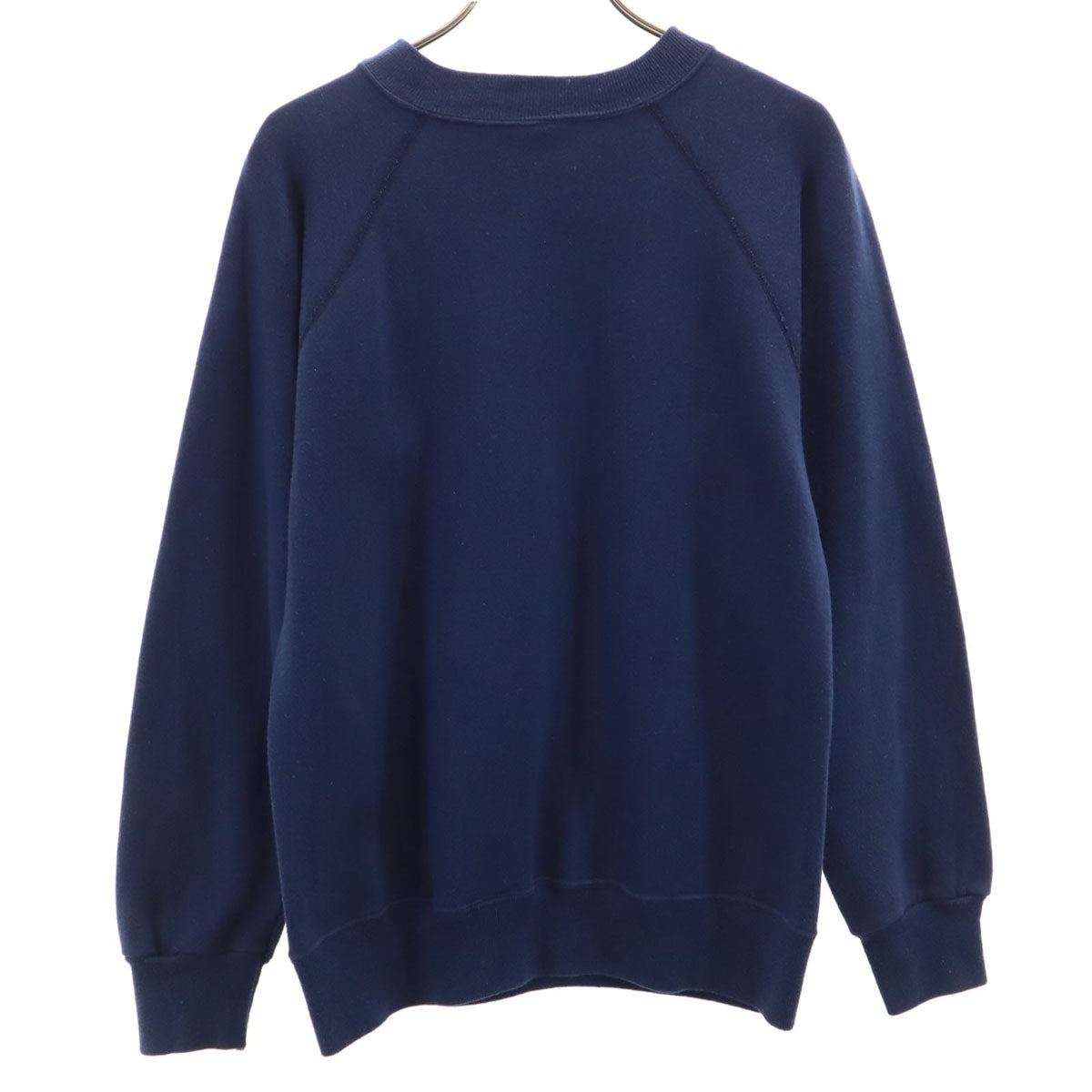 Champion チャンピオン 80s USA製 トリコタグ ヴィンテージ 長袖 スウェット トレーナー M ネイビー レディース