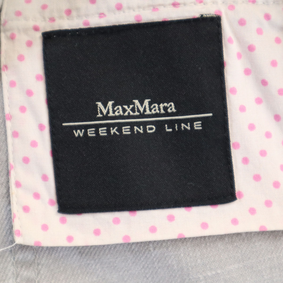 MaxMara WEEKEND LINE マックスマーラ ウィークエンドライン デニムジャケット 38 グレー ジージャン レディース