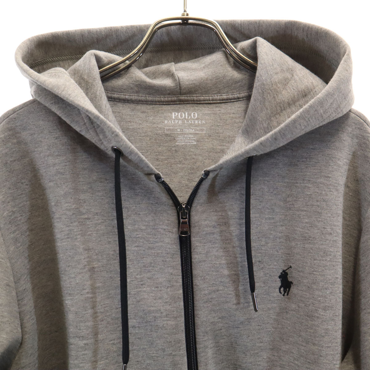 POLO RALPH LAUREN ポロラルフローレン 長袖 ジップパーカー M グレー メンズ