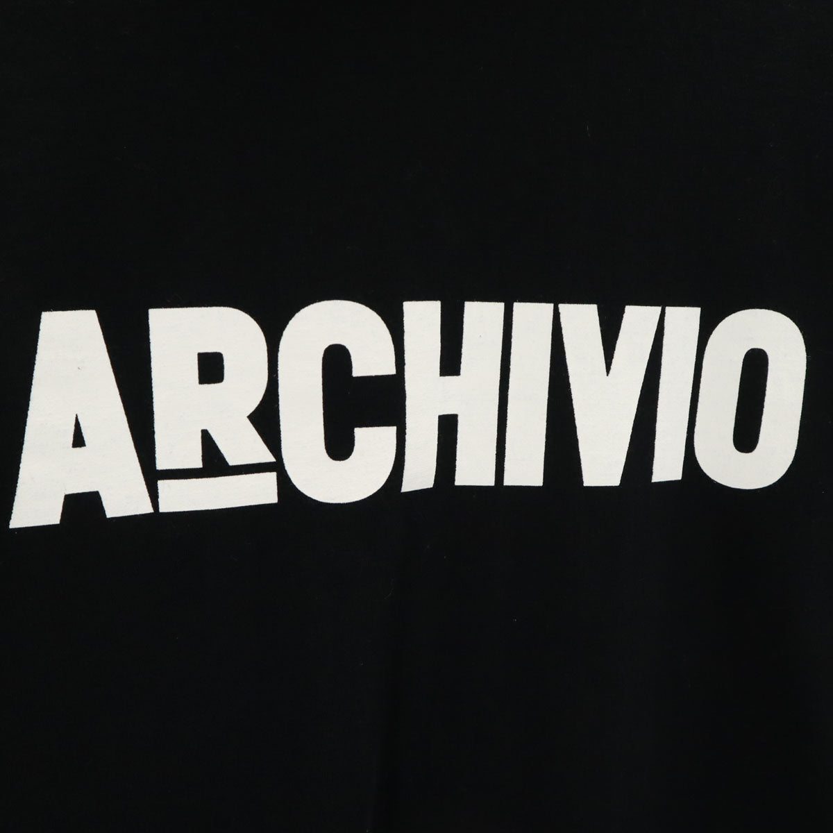 ARCHIVIO アルチビオ 長袖 タートルネック Tシャツ 48 ブラック メンズ