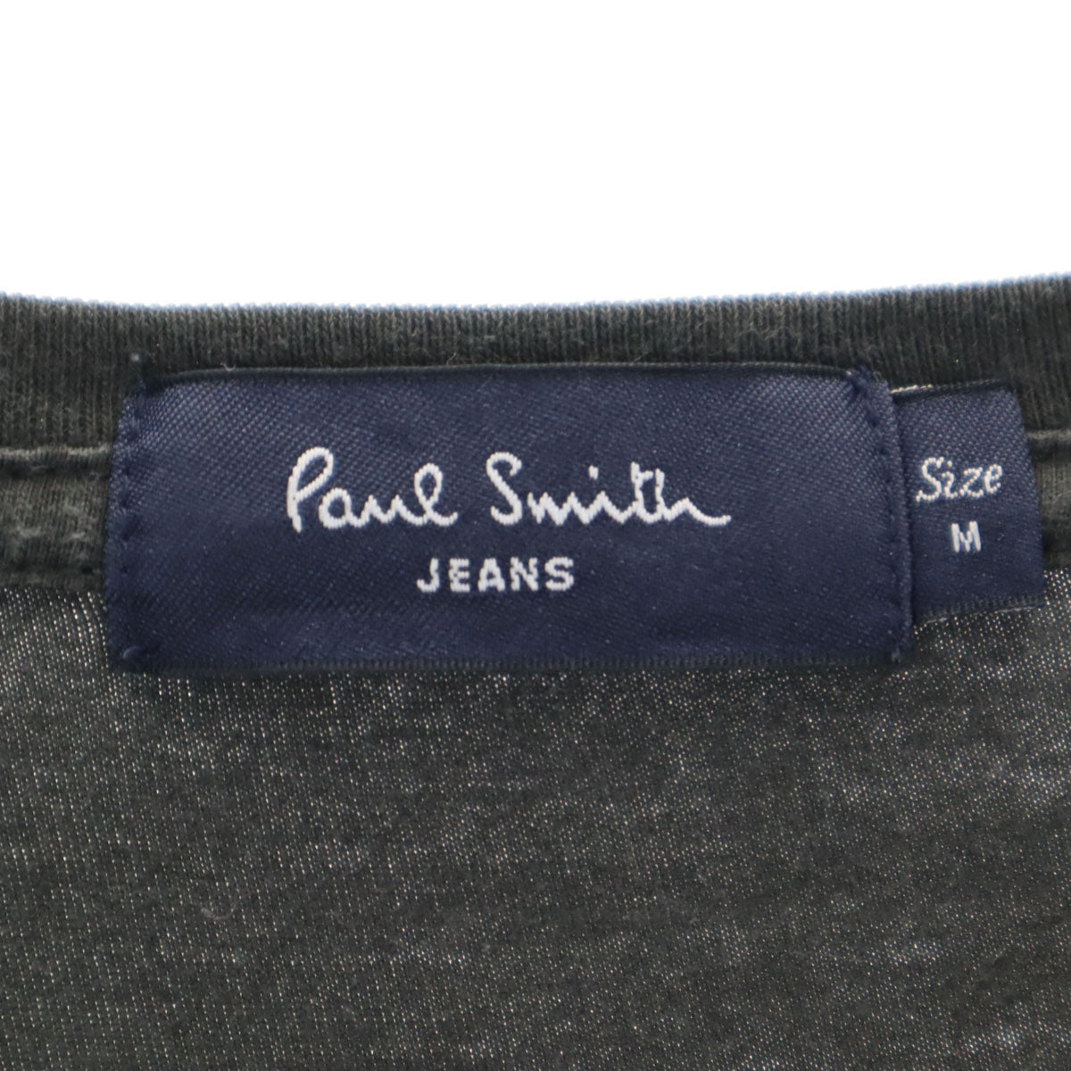 Paul Smith JEANS ポールスミスジーンズ 長袖 Tシャツ M チャコール ロンT メンズ