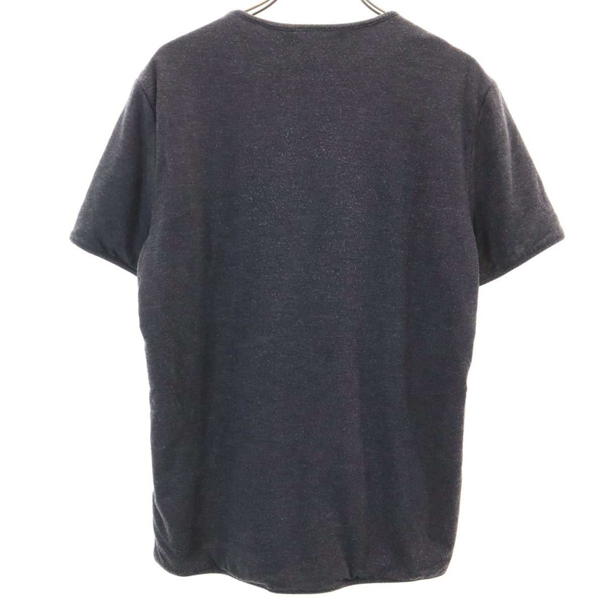 Emporio Armani エンポリオアルマーニ イタリア製 半袖 中綿 Tシャツ S チャコールグレー メンズ