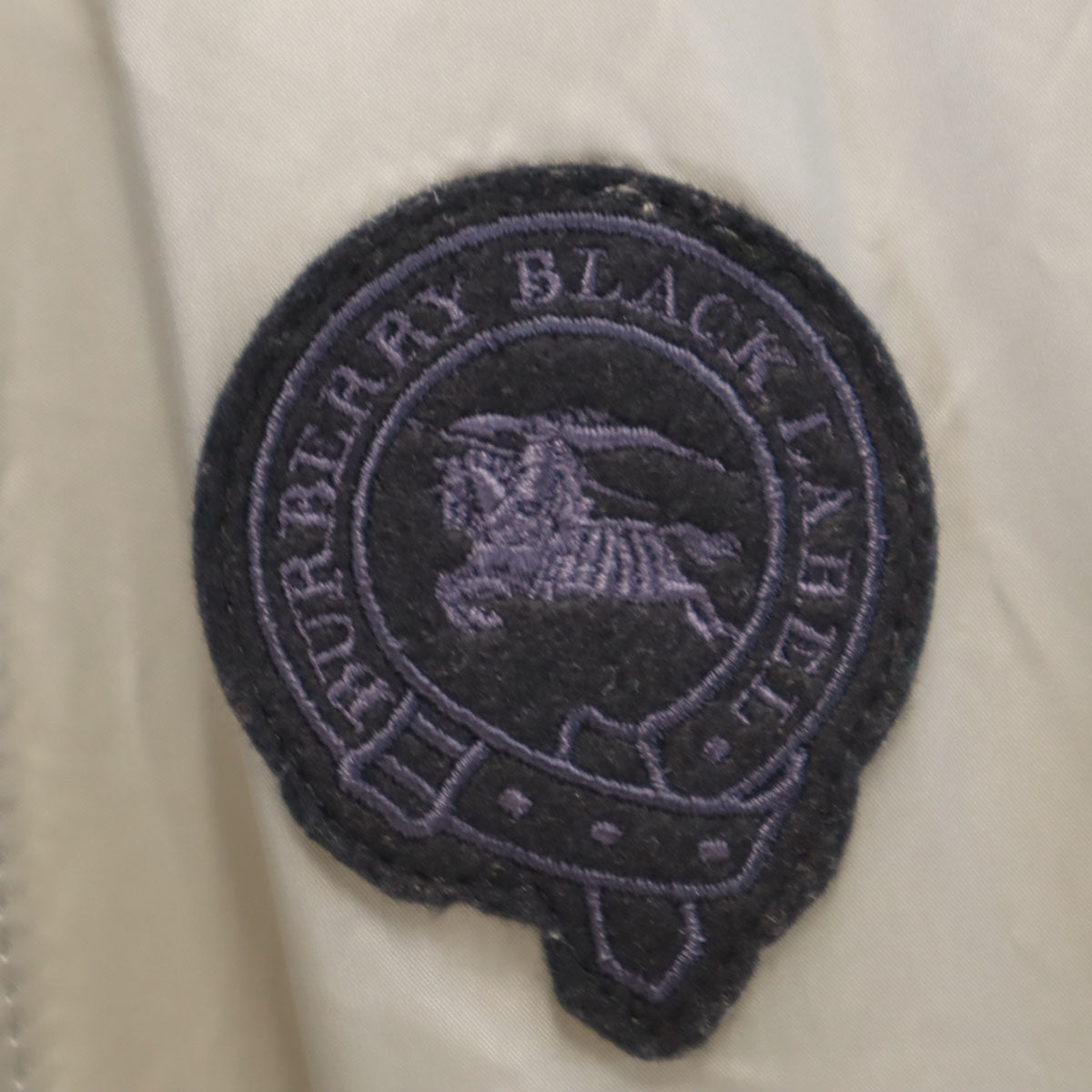 BURBERRY BLACK LABEL バーバリーブラックレーベル ナイロンジャケット M グレー 三陽商会 レディース