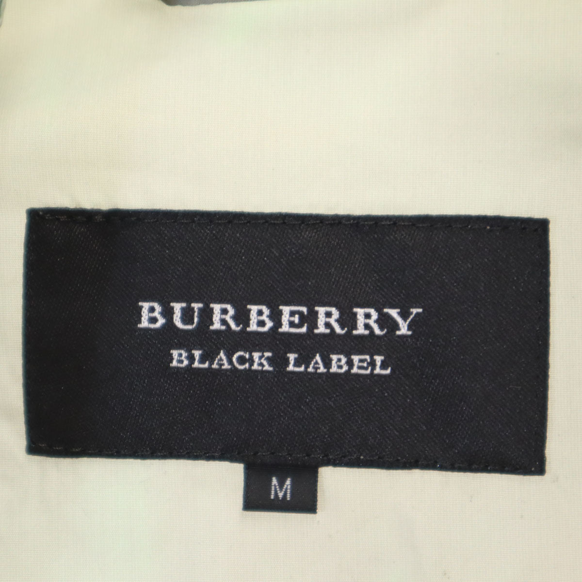 BURBERRY BLACK LABEL バーバリーブラックレーベル ナイロンジャケット M グレー 三陽商会 レディース