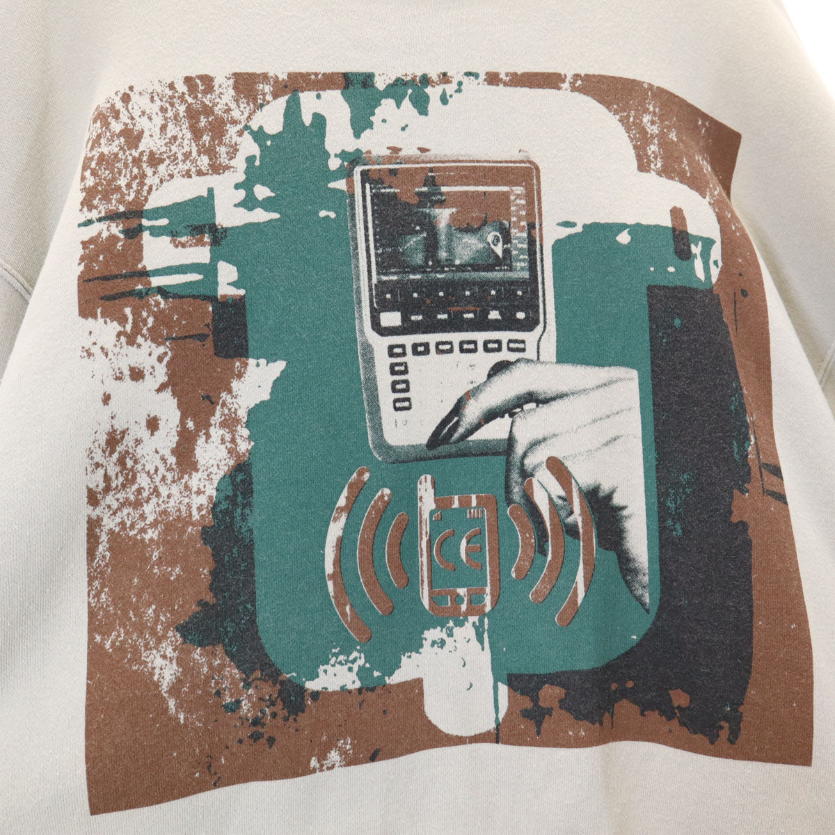 C.E シーイー 日本製 長袖 スウェット トレーナー S グレー CAV EMPT メンズ