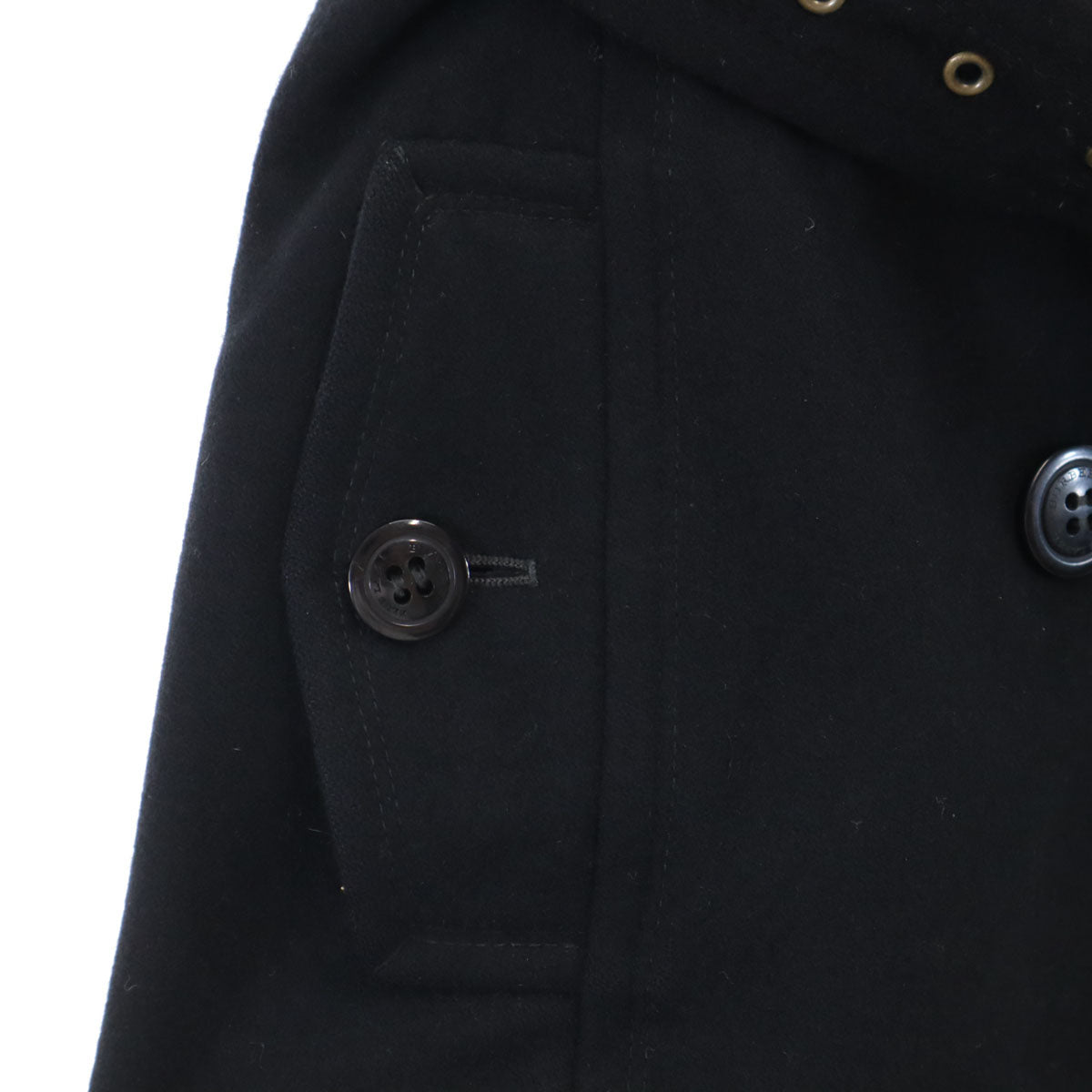 BURBERRY LONDON BLUE LABEL バーバリー ロンドン ブルーレーベル トレンチコート 40 ブラック レディース