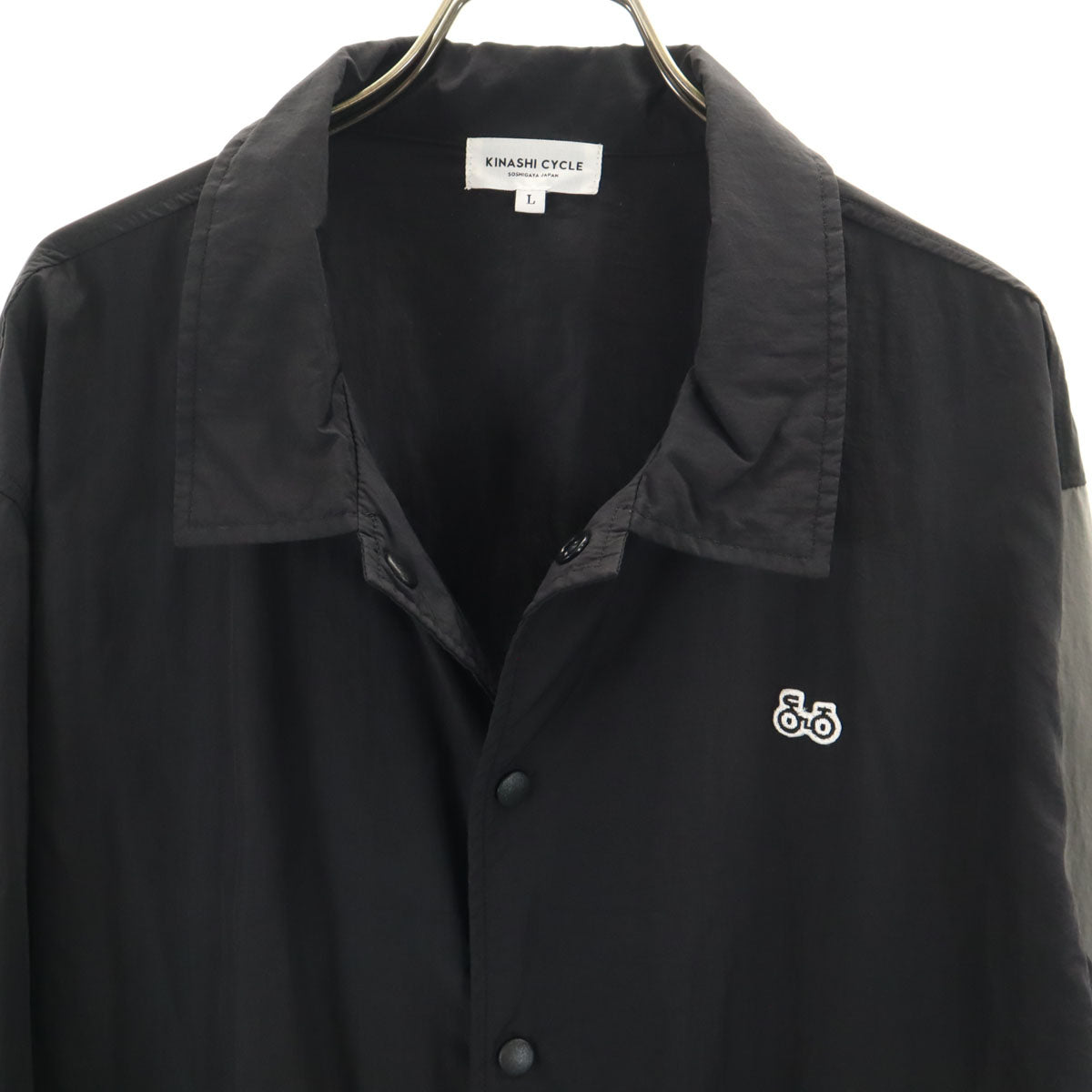 キナシサイクル ナイロンジャケット L ブラック メンズ