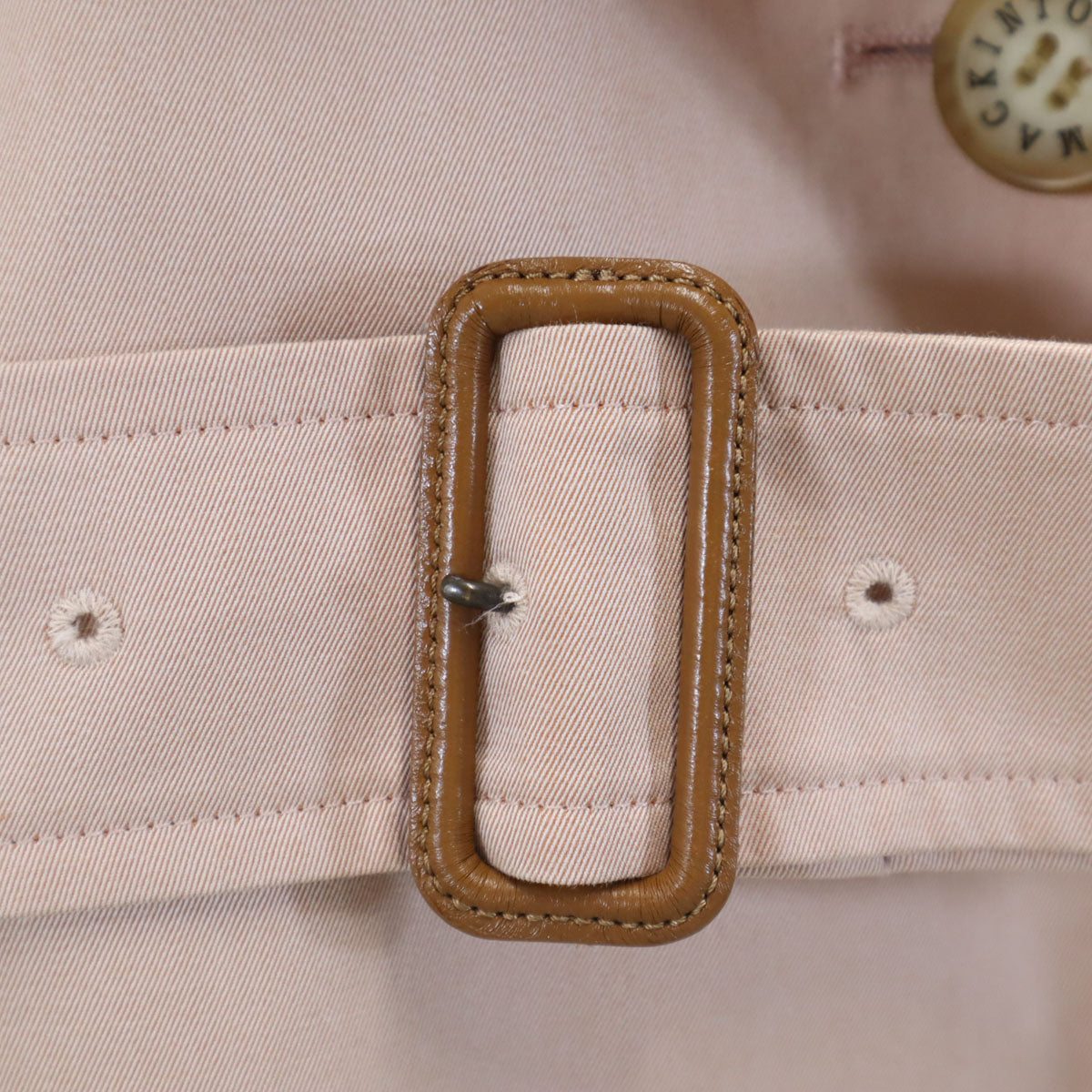 Mackintosh マッキントッシュ 日本製 トレンチコート 40 ピンク レディース