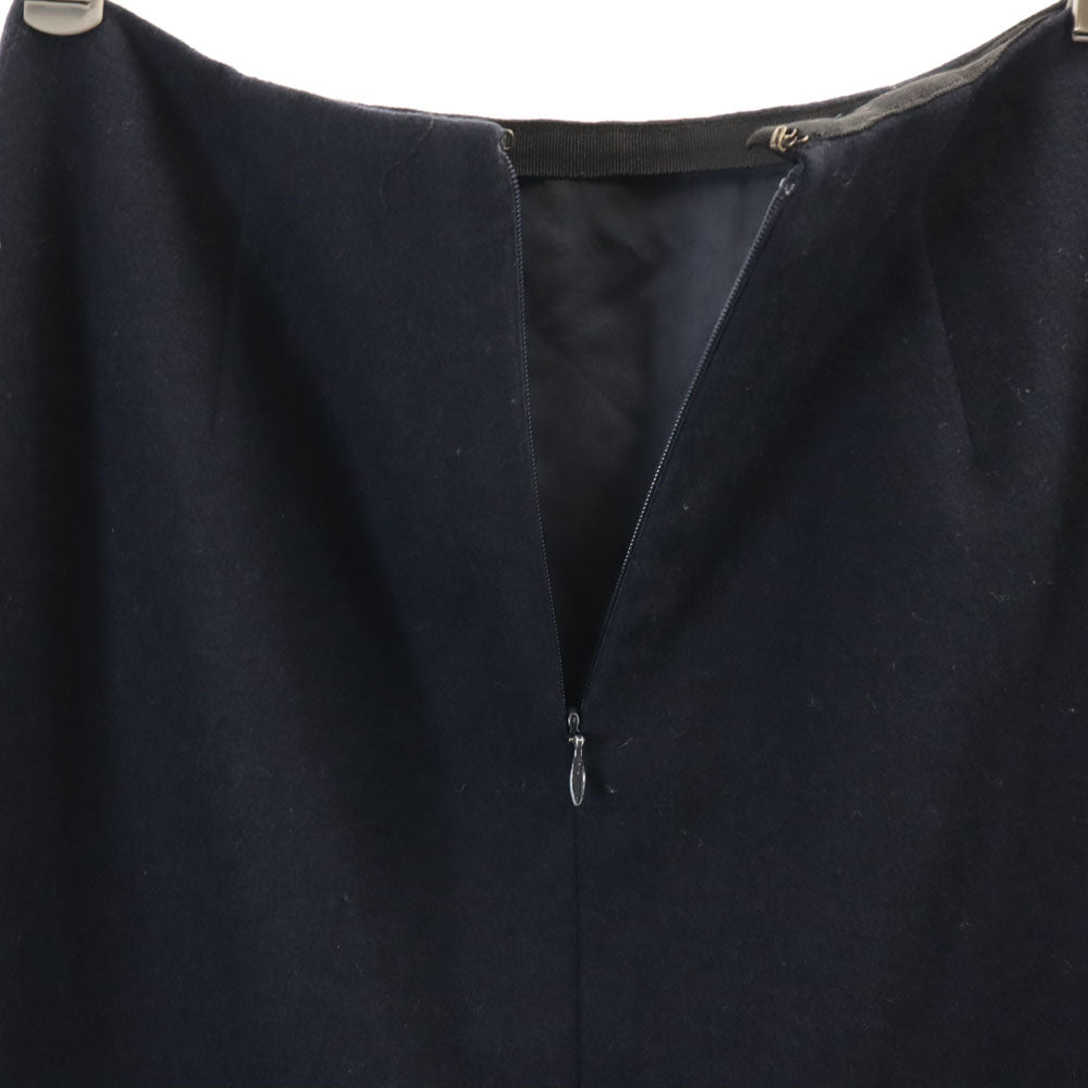 RALPH LAUREN ラルフローレン 日本製 縮絨ウール カーディガン 上下 セットアップ 7 ネイビー レディース