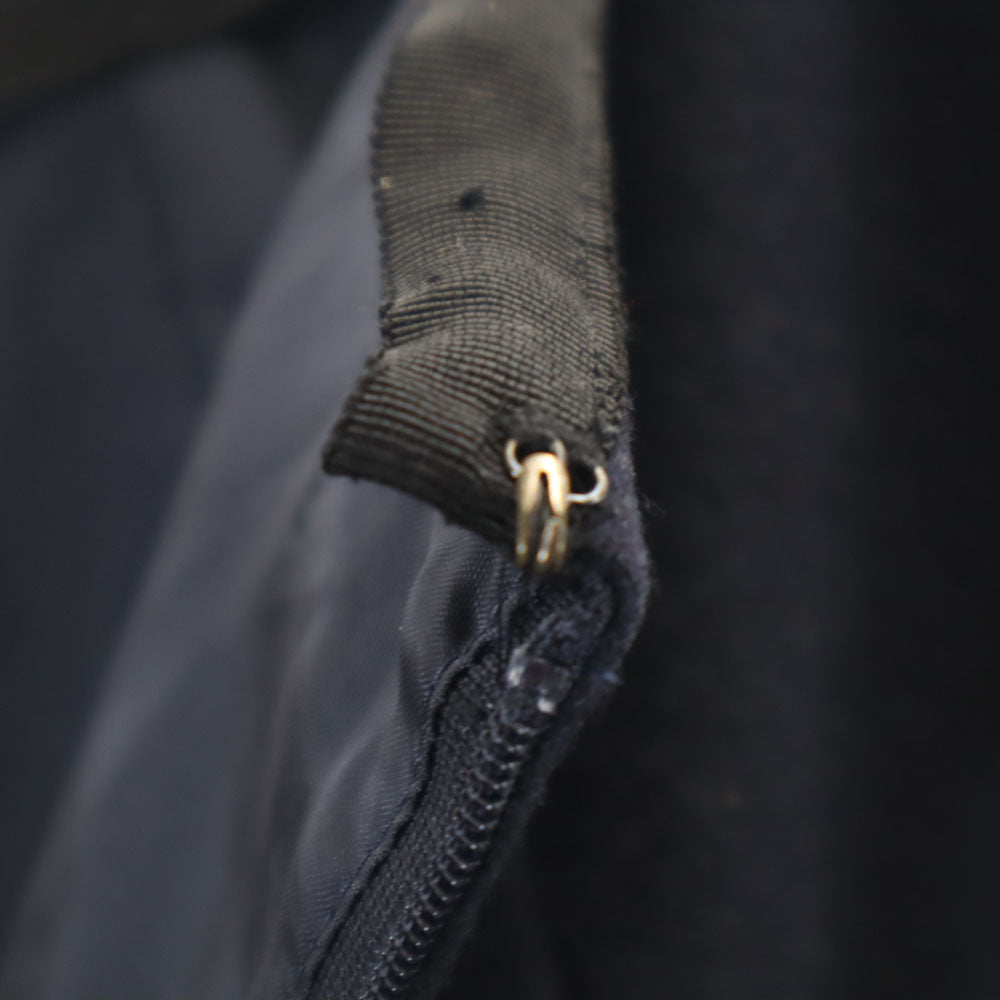 RALPH LAUREN ラルフローレン 日本製 縮絨ウール カーディガン 上下 セットアップ 7 ネイビー レディース