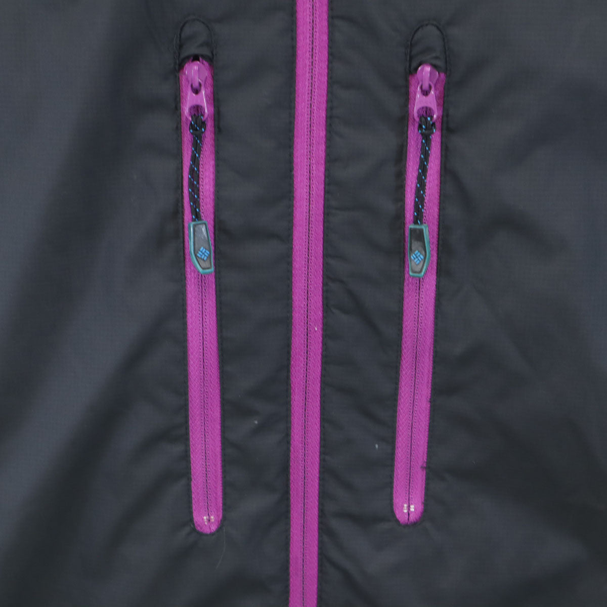 Columbia コロンビア カーンズ ジャケット L チャコールブラック アウトドア OMNI-SHIELD ウインドブレーカー レディース