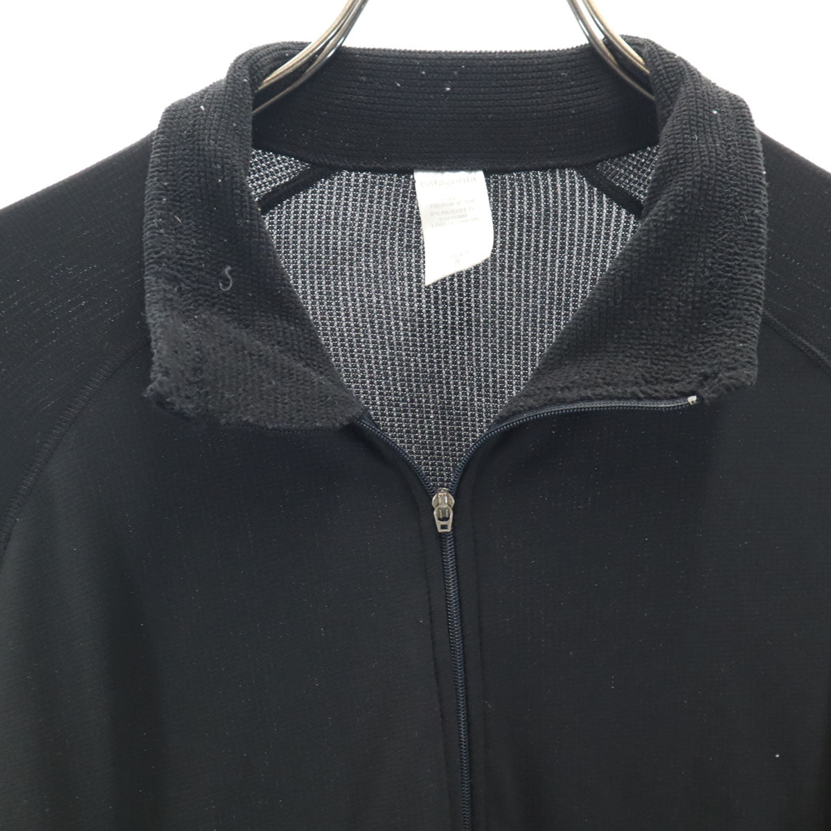 patagonia パタゴニア USA製 長袖 ハーフジップ ウェア S ブラック アウトドア 41600S5 トップス メンズ