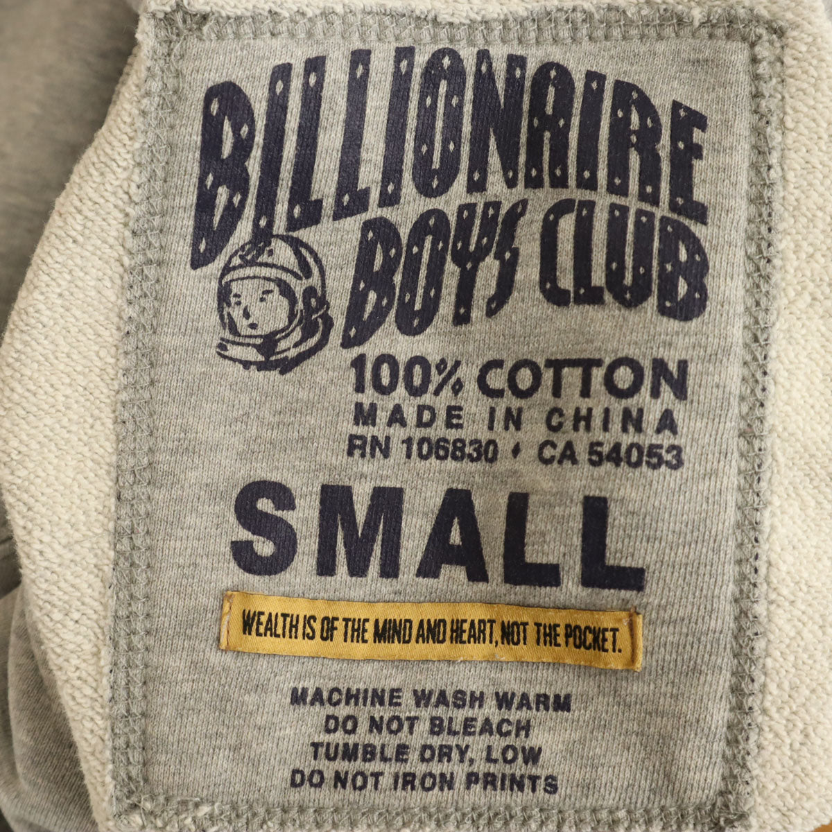 Billionaire Boys Club ビリオネアボーイズクラブ スウェット S グレー メンズ
