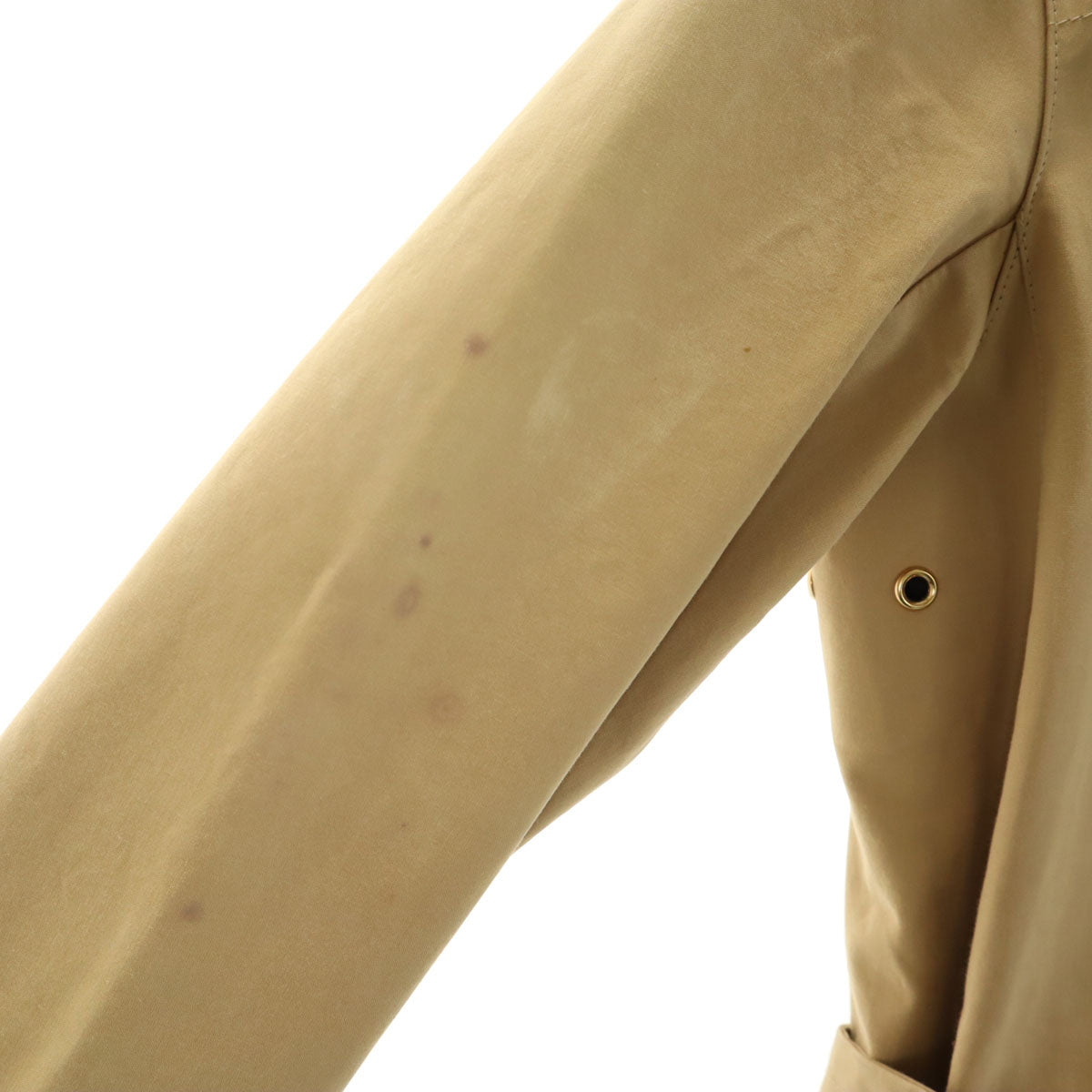LOUIS VUITTON ルイヴィトン 英国製 トレンチコート 34 ベージュ レディース