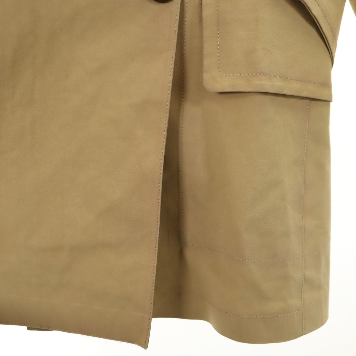 LOUIS VUITTON ルイヴィトン 英国製 トレンチコート 34 ベージュ レディース