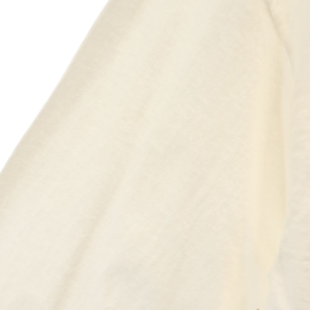 NJ CROCE 90s オールド USA製 長袖 ポパイ カットソー L ホワイト ロンT メンズ