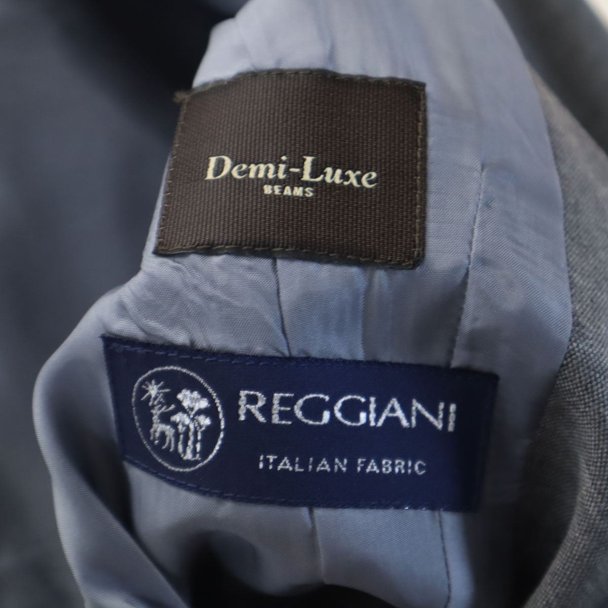 Demi-Luxe BEAMS デミルクスビームス ウールブレンド パンツスーツ 上下 セットアップ 38/40 グレー レディース