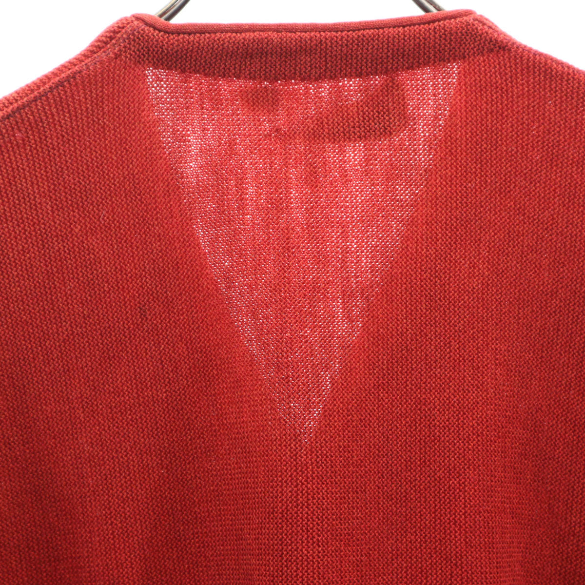 ロバートブルース 70s ヴィンテージ USA製 長袖 カーディガン XL レッド メンズ