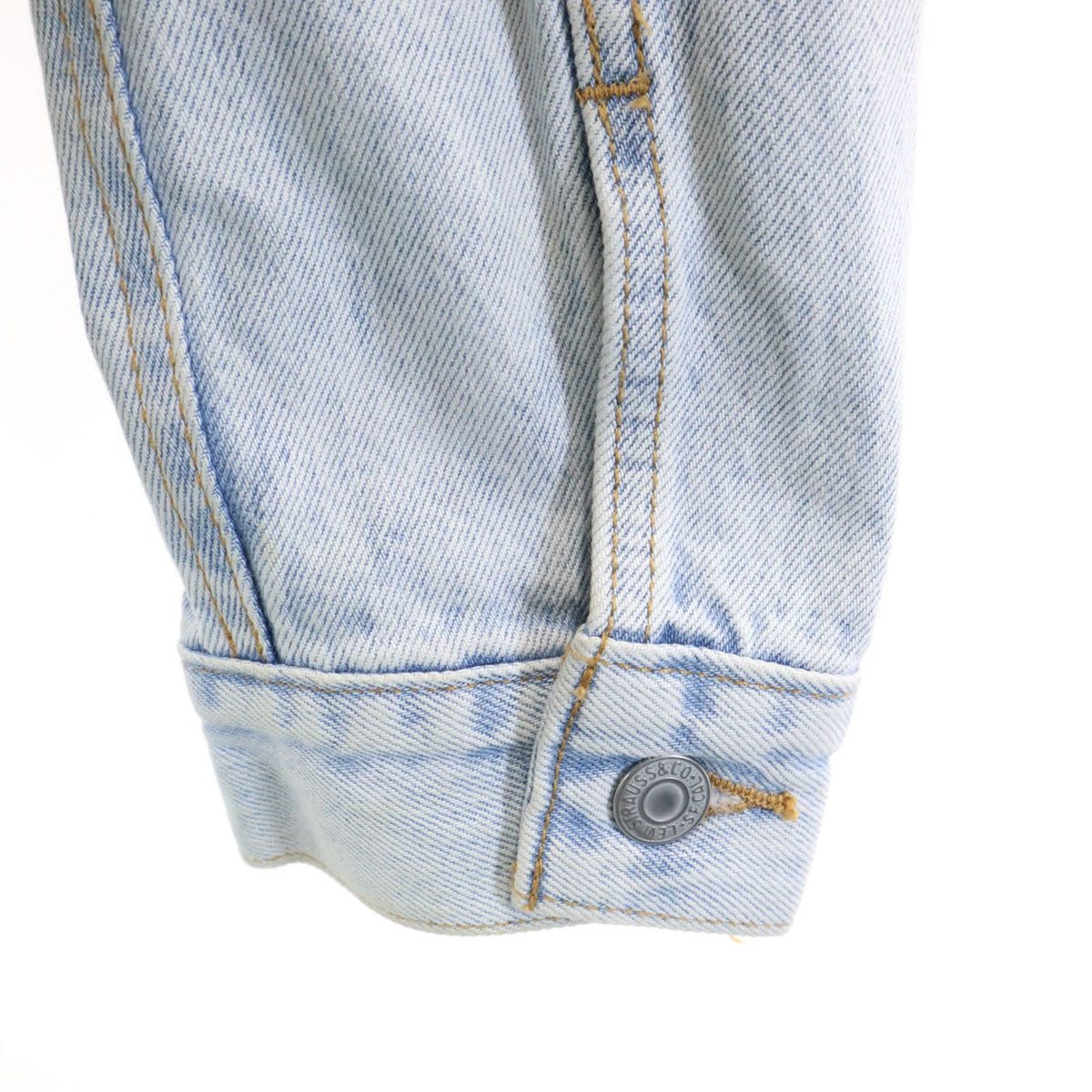 Levi's リーバイス 72736-0000 ビッグE Ex ボーイフレンド デニムジャケット M アイスブルー ジージャン トラッカー レディース