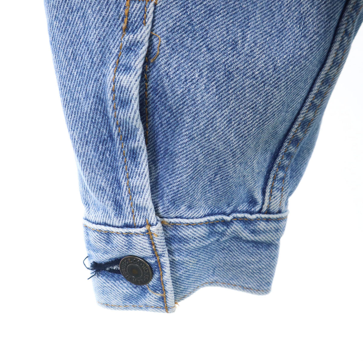 Levi's リーバイス 90s 70505-0217 オールド 日本製 4thタイプ デニムジャケット 42 ウォッシュブルー Gジャン メンズ