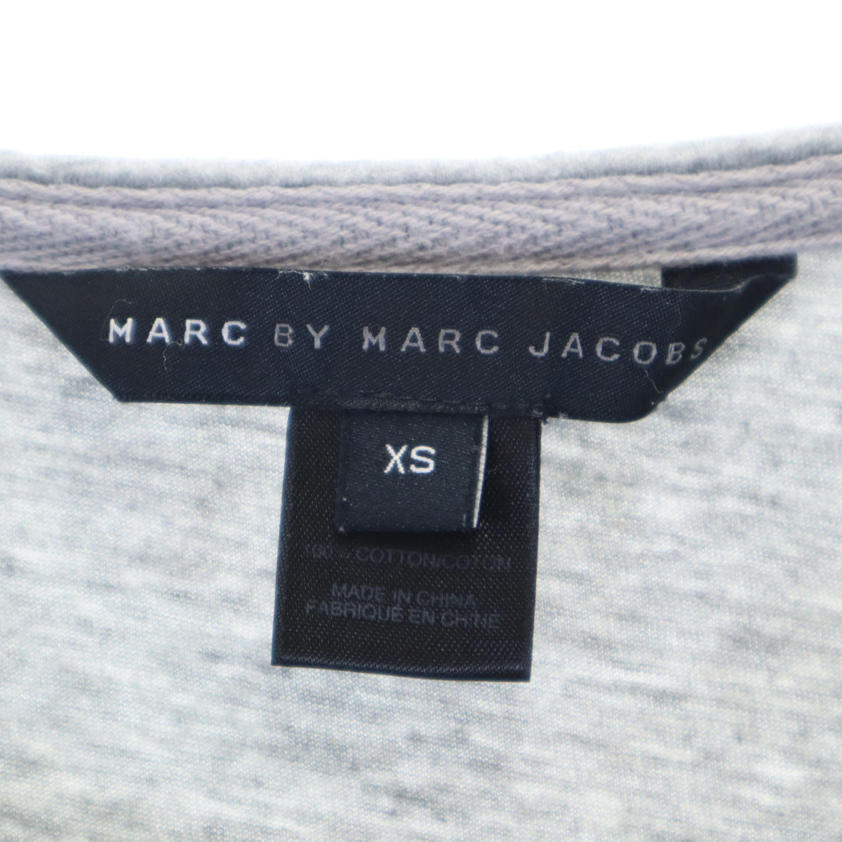 MARC BY MARC JACOBS マークバイマークジェイコブス 長袖 カットソー XS グレー トップス レディース