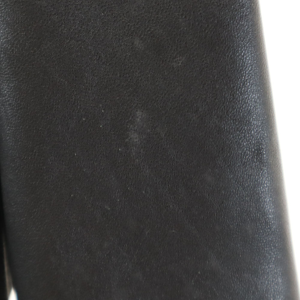 MAX&CO マックスアンドコー レザージャケット 40 ブラック レディース