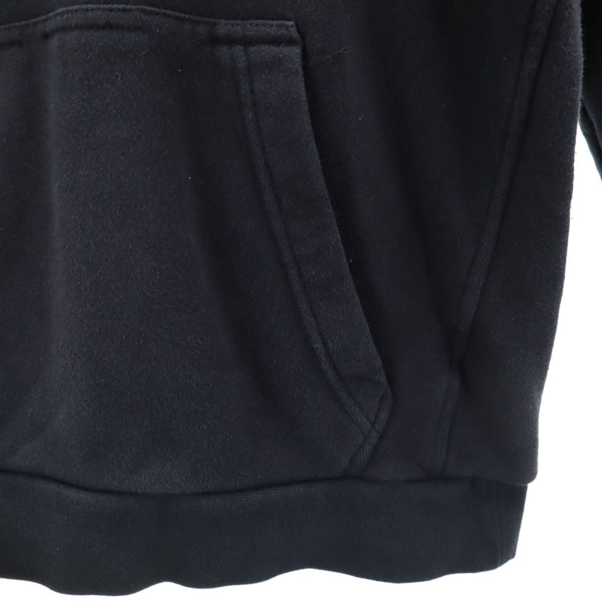 adidas Originals アディダスオリジナルス トレフォイルロゴ 長袖 スウェットパーカー S ブラック トランプ メンズ