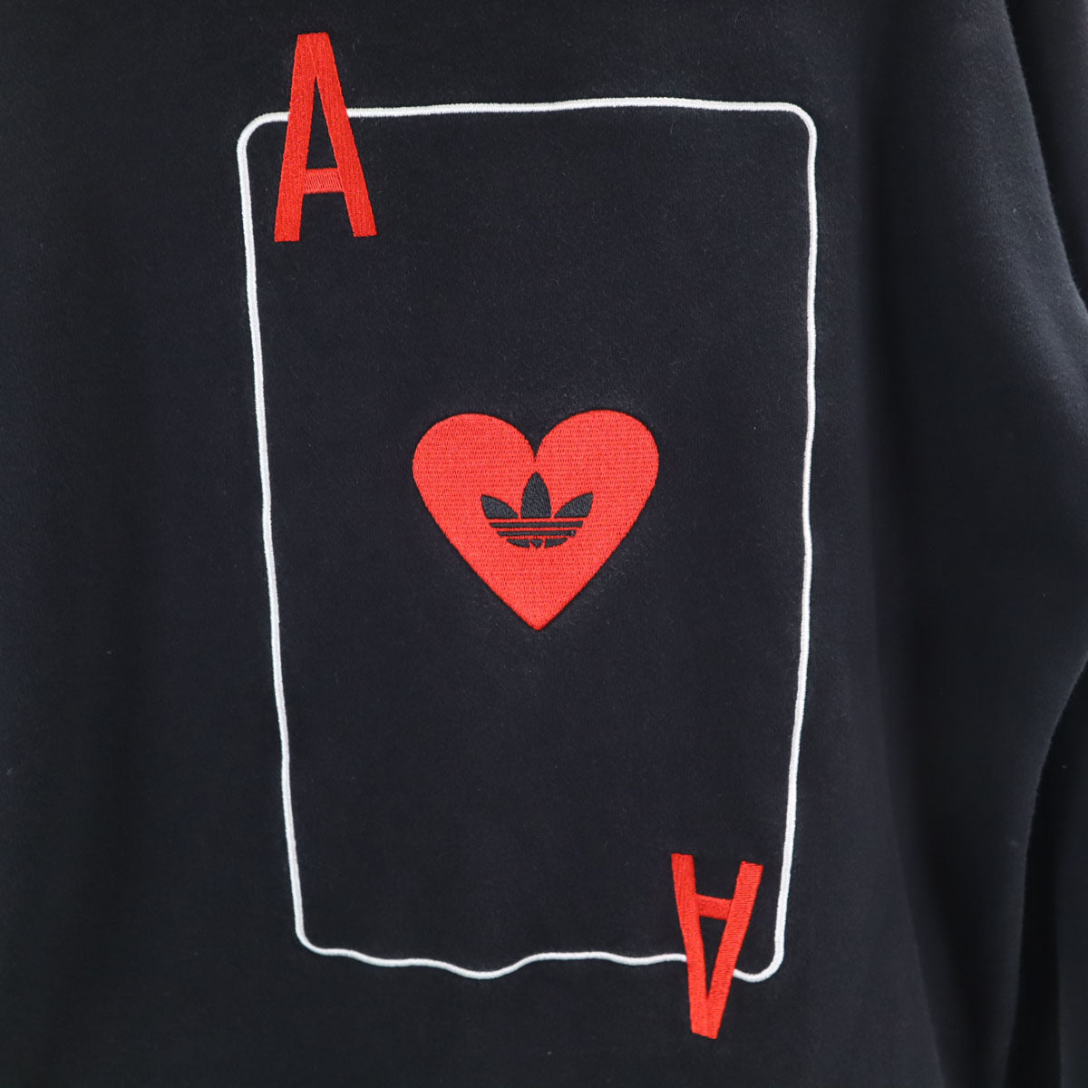 adidas Originals アディダスオリジナルス トレフォイルロゴ 長袖 スウェットパーカー S ブラック トランプ メンズ