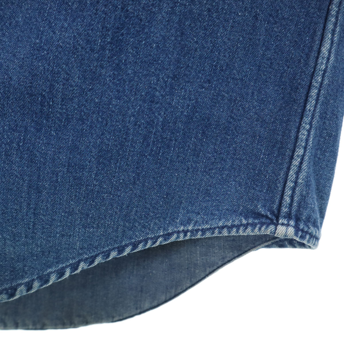 POLO COUNTRY RALPH LAUREN ポロカントリー ラルフローレン 80s 90s オールド USA製 長袖 デニムシャツ S ブルー メンズ