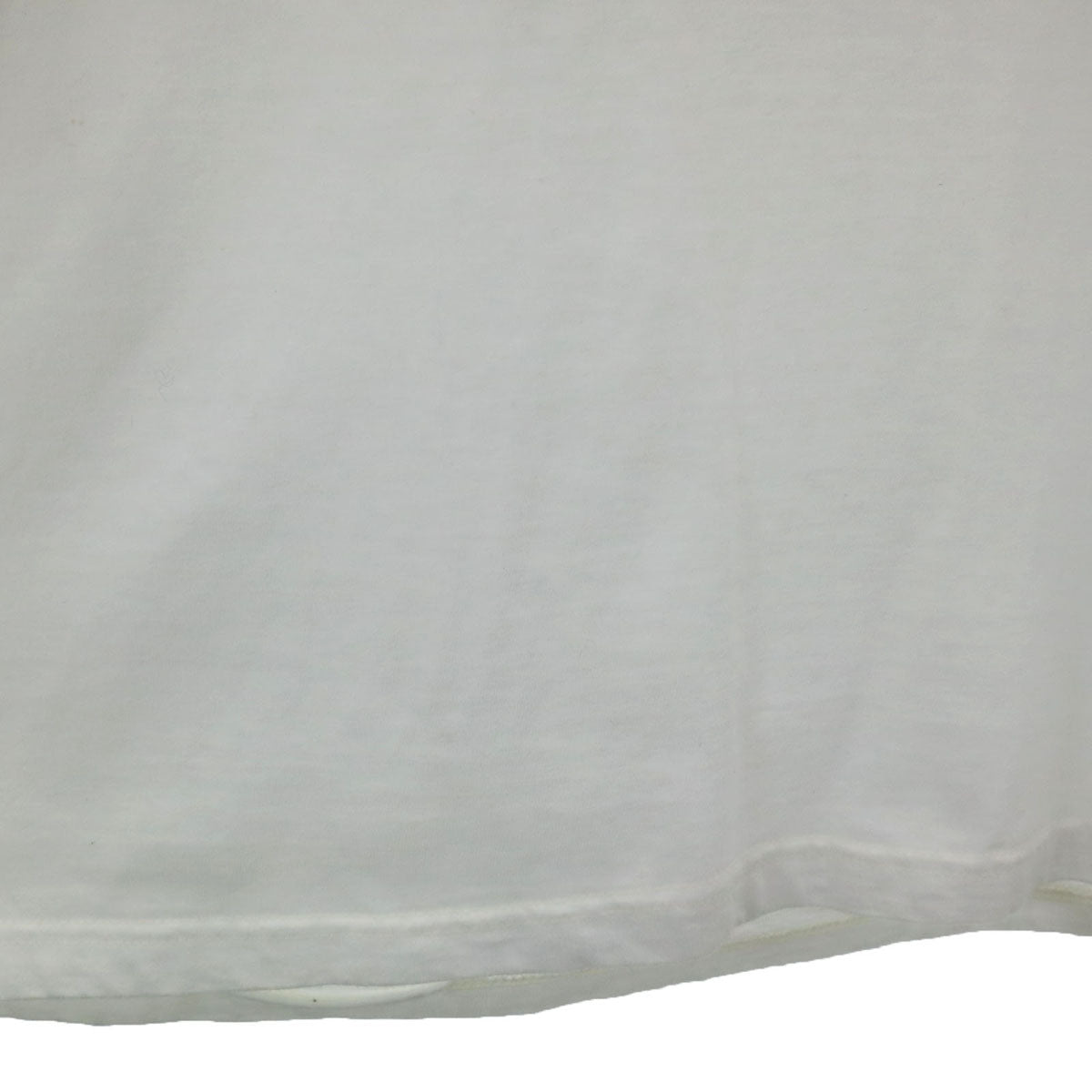 Hanes ヘインズ 90s オールド 染み込みプリント アニマル柄 花柄 長袖 Tシャツ L ホワイト メンズ