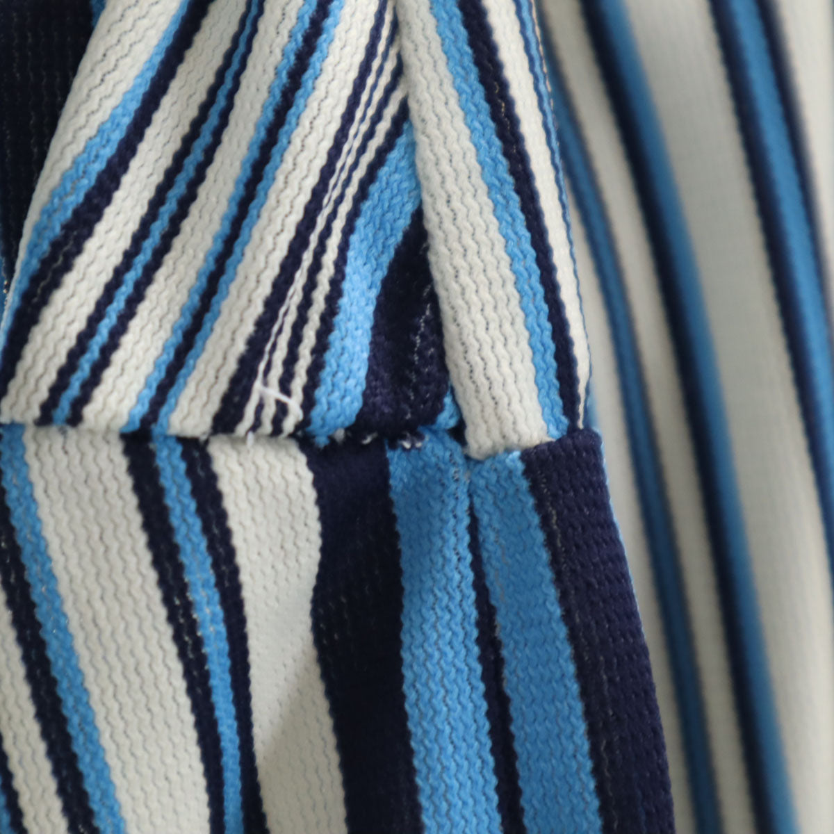 ダーウィン 60s 70s ヴィンテージ 日本製 ストライプ柄 長袖 ボックスカット シャツ ブルー メンズ