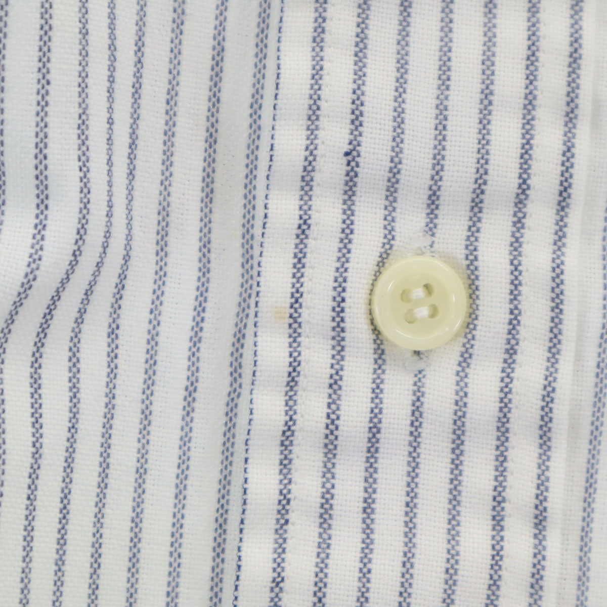 Chaps by Ralph Lauren チャップスバイラルフローレン 70s ヴィンテージ ストライプ柄 長袖 ボタンダウンシャツ 151/2 ホワイト コットンシャツ メンズ