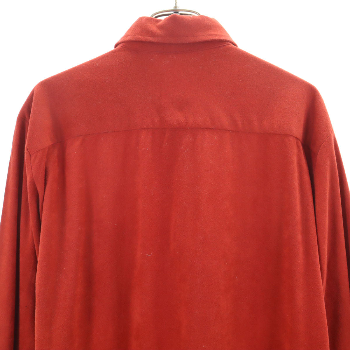 VINTAGE ヴィンテージ 80s 衿芯 長袖 シャツ レッド メンズ