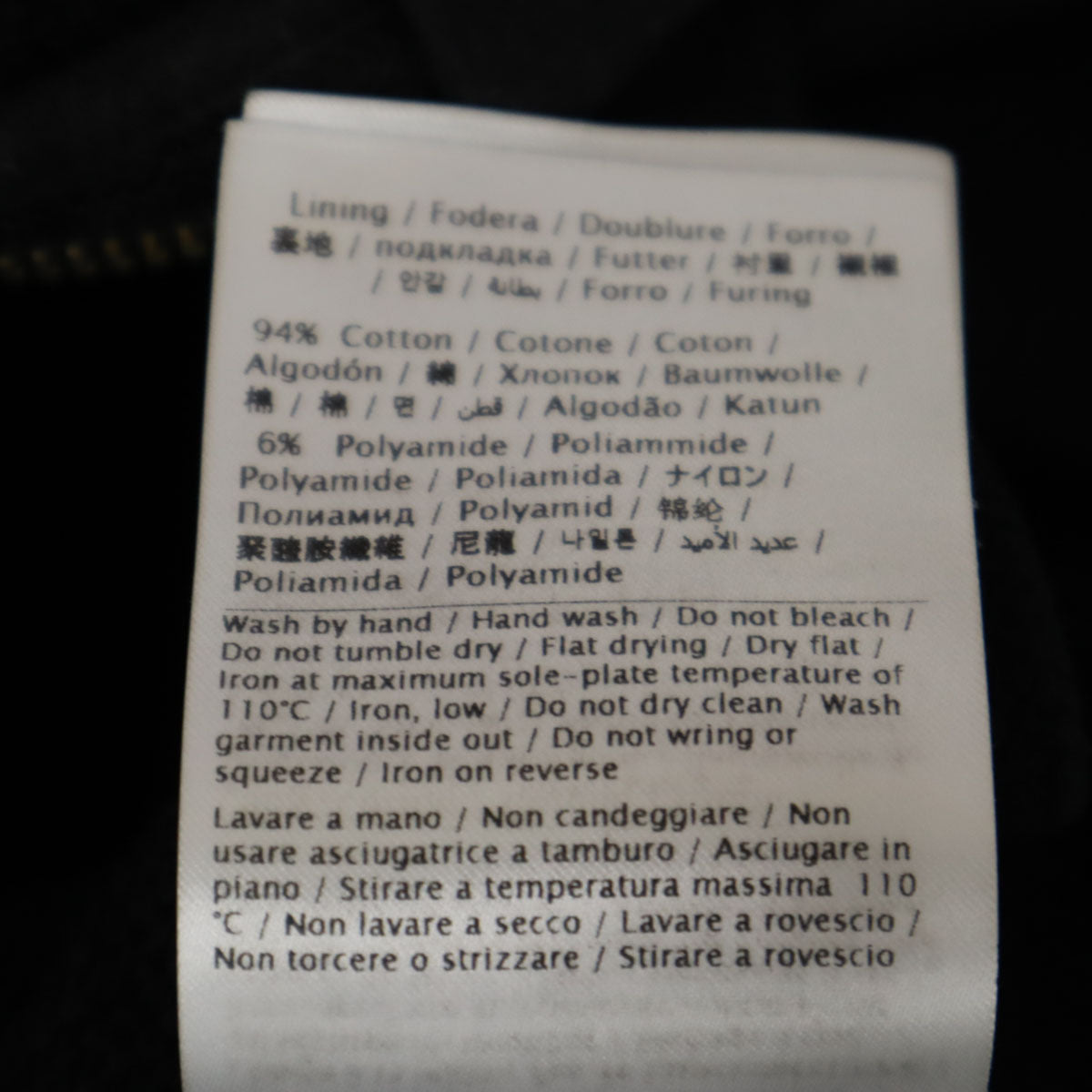 VALENTINO ヴァレンティノ イタリア製 長袖 ジップパーカー S ブラック メンズ