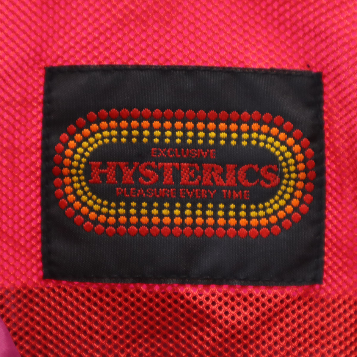 HYSTERICS ヒステリックス 総柄 ナイロンジャケット free ピンク レディース