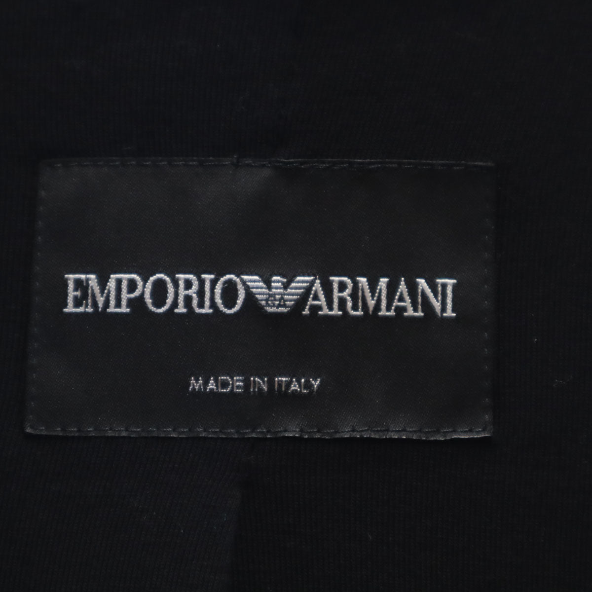 Emporio Armani エンポリオアルマーニ イタリア製 テーラードジャケット 42 グレー レディース