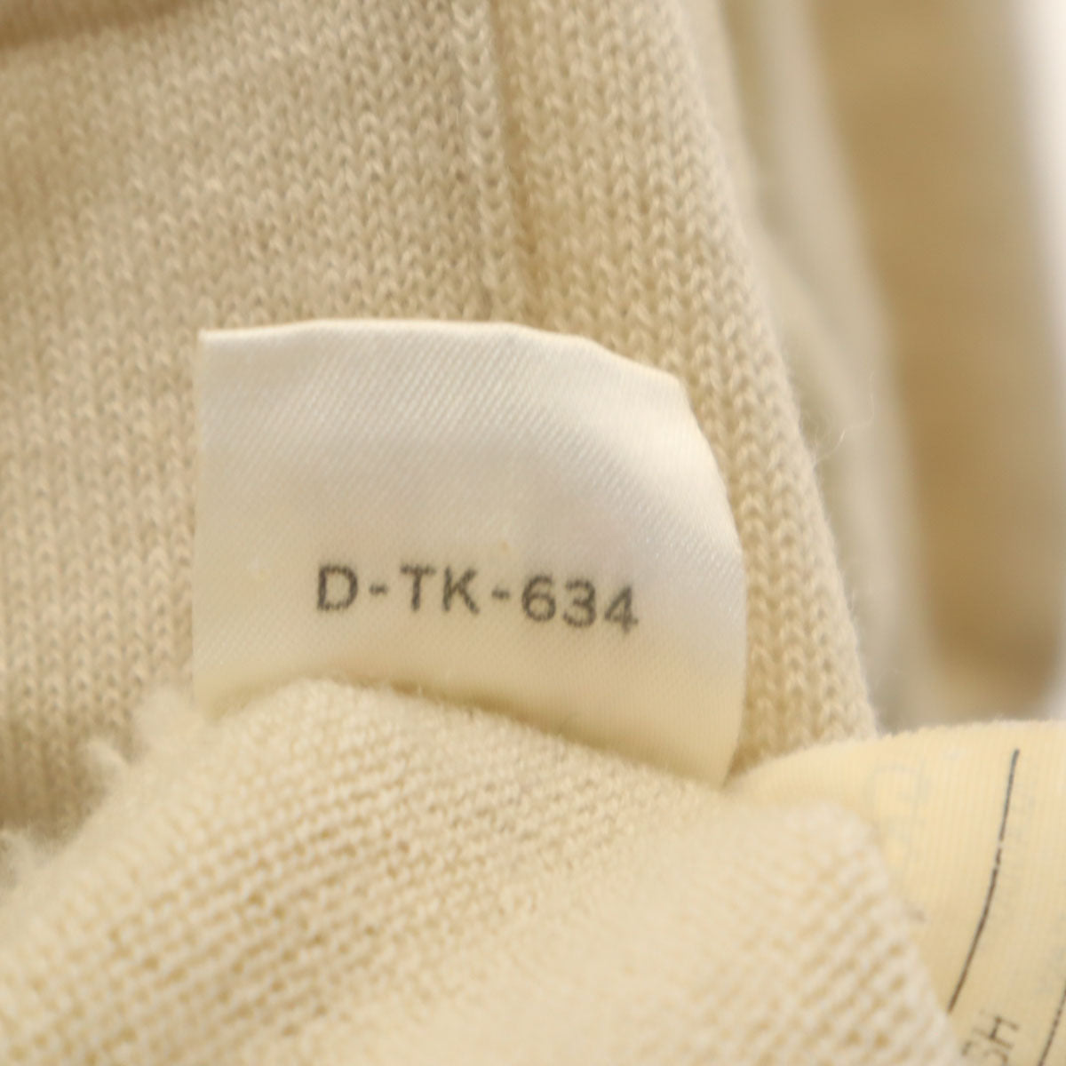 Valentino Garavani ヴァレンティノガラヴァーニ イタリア製 ウール100% 半袖 オープンカラー セーター 38/4 ベージュ系 ニット レディース