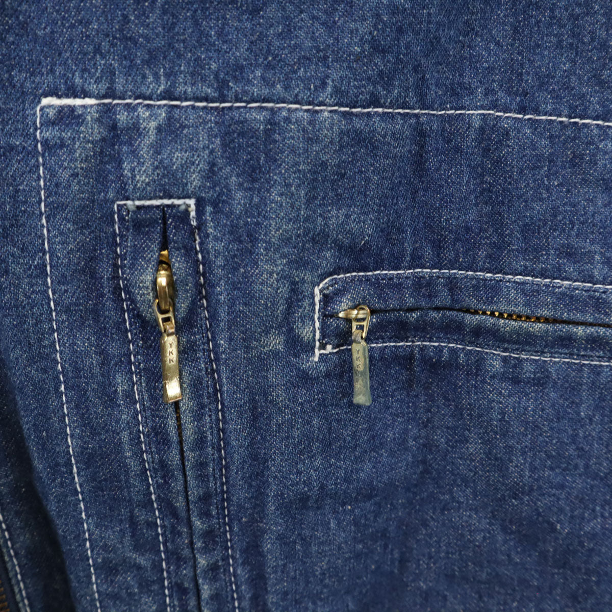 日本製 デニムジャケット ウォッシュブルー ジージャン レディース