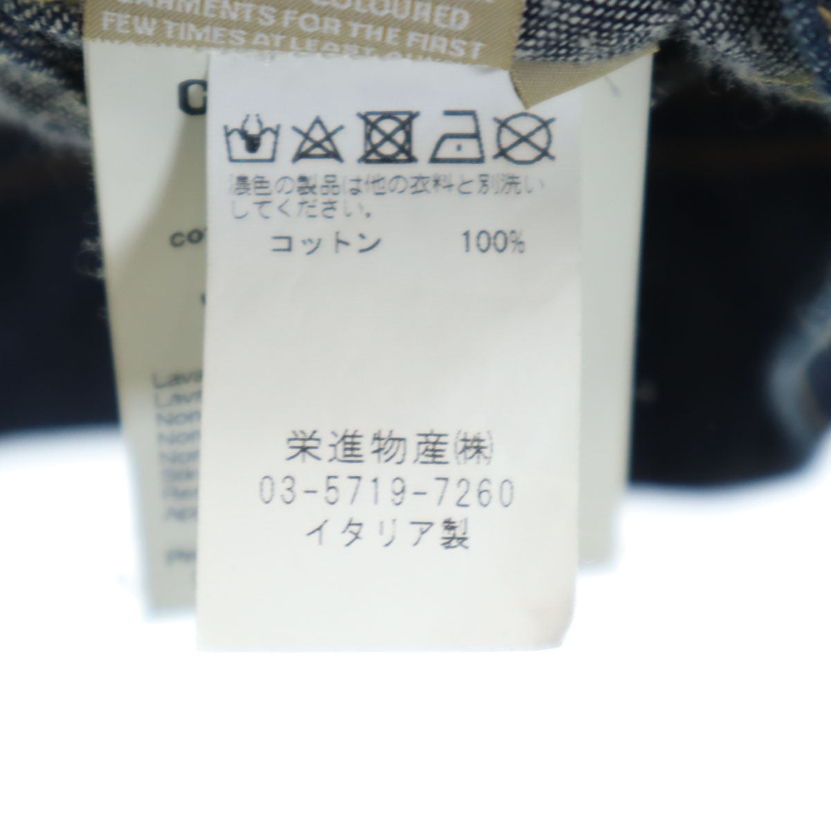 CARE LABEL ケアレーベル イタリア製 デニムジャケット XS インディゴ ジージャン トラッカー メンズ