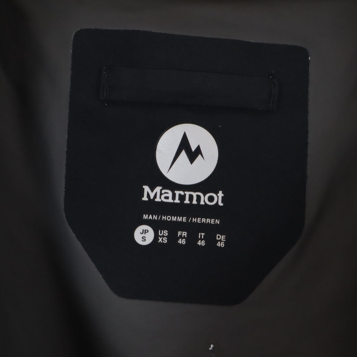 MARMOT マーモット レインジャケット S 黒 アウトドア メンズ