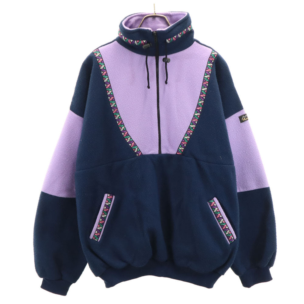 マリンスタイル ハーフジップ フリースジャケット 3 ネイビー 他 プルオーバー メンズ