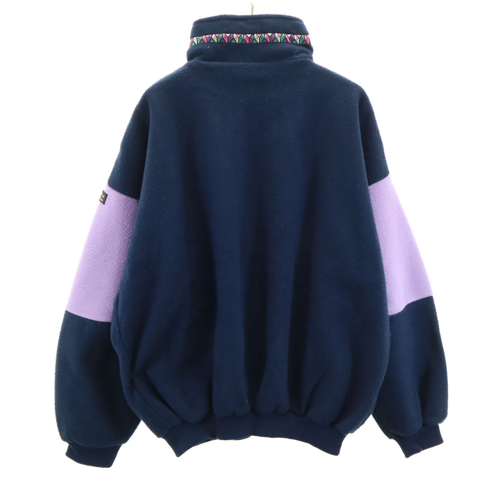 マリンスタイル ハーフジップ フリースジャケット 3 ネイビー 他 プルオーバー メンズ