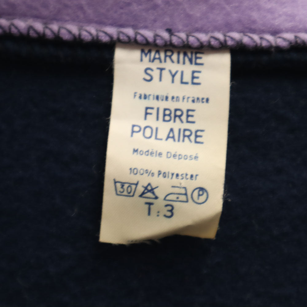 マリンスタイル ハーフジップ フリースジャケット 3 ネイビー 他 プルオーバー メンズ