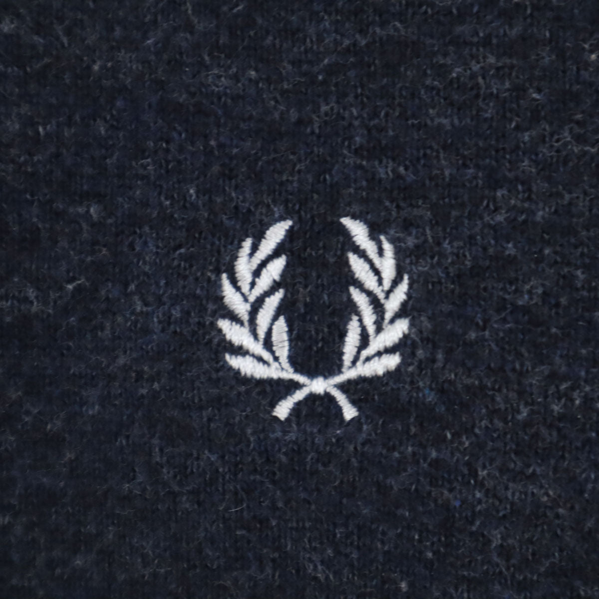 FRED PERRY フレッドペリー 長袖 クルーネック ニット S チャコール メンズ