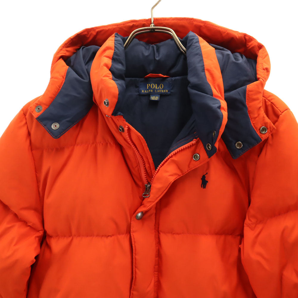 POLO RALPH LAUREN ポロラルフローレン ダウンジャケット L オレンジ キッズ