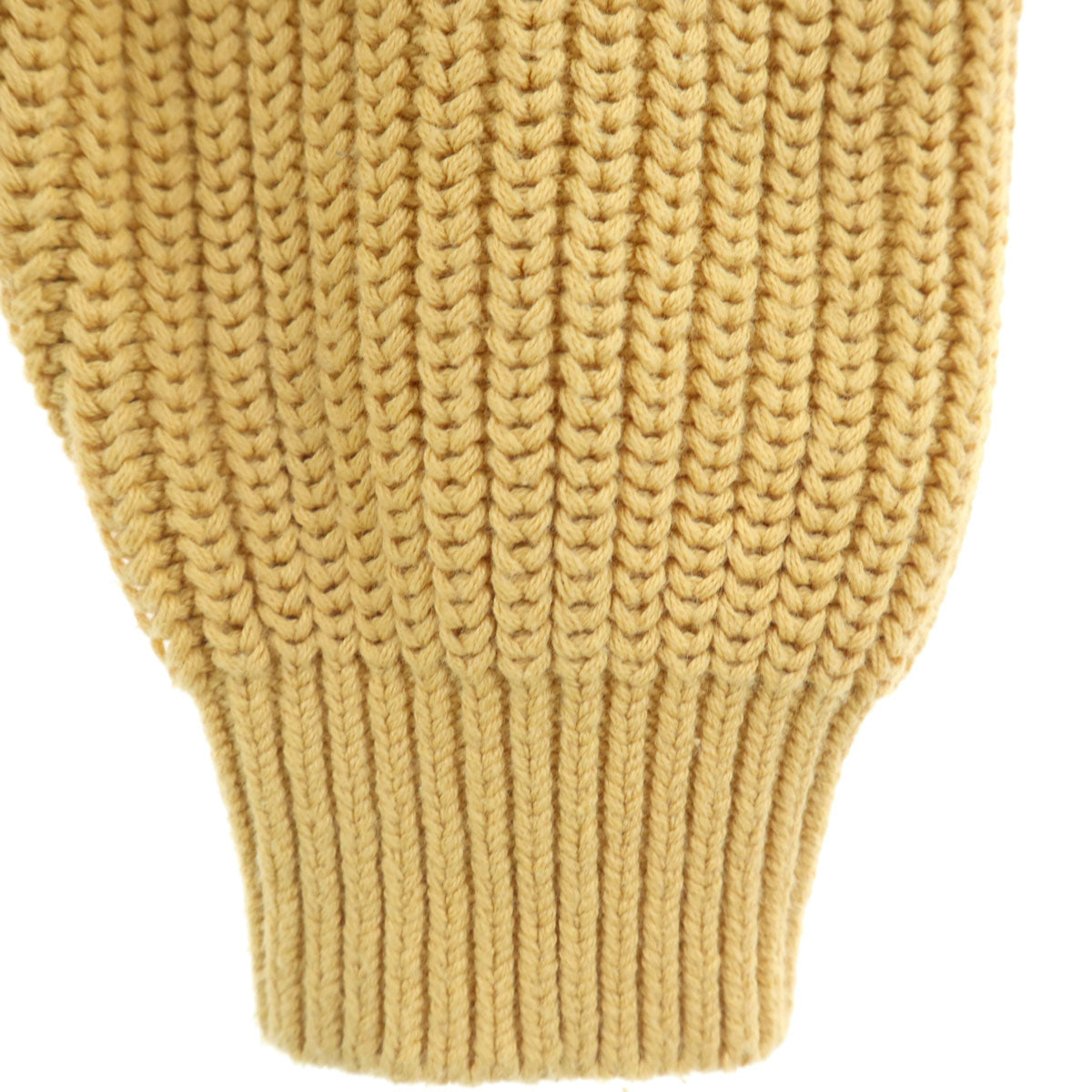 LANDS' END ランズエンド 90s オールド 長袖 セーター M マスタード ニット レディース