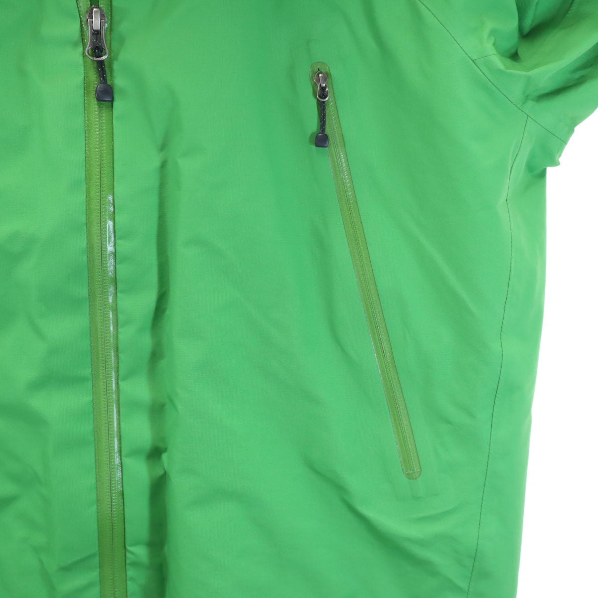 THE NORTH FACE ザノースフェイス GORE-TEX ナイロンジャケット 上下 セットアップ L グリーン メンズ