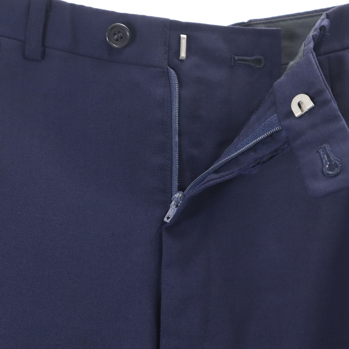 LANVIN ランバン 90s オールド スーツ 上下 セットアップ H48-25-79 ネイビー メンズ