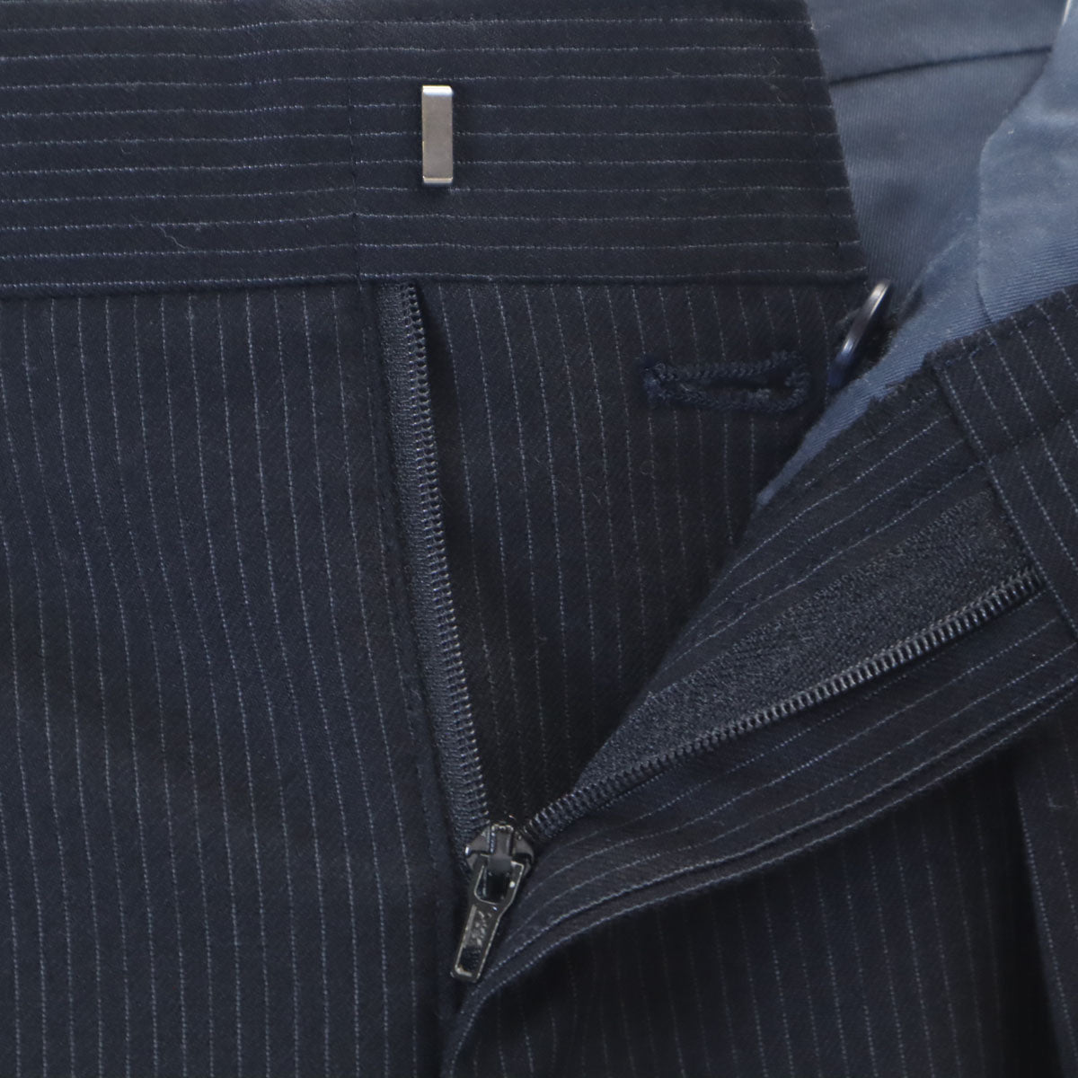 Burberrys バーバリーズ 90s オールド 日本製 ストライプ柄 スーツ 上下 セットアップ 94-84-165 ブラック メンズ